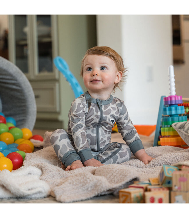 Baby Zip Up Classic Deer Camo