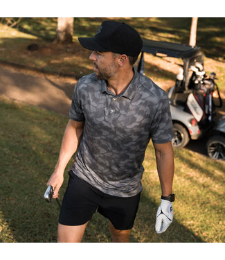 Burlebo Performance Polo Stone Camo
