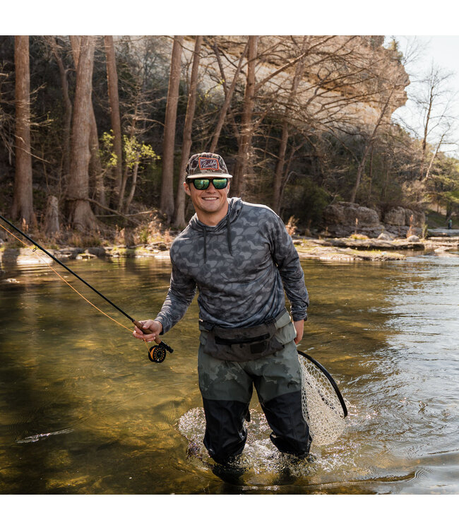 Performance Hoodie Stone Camo