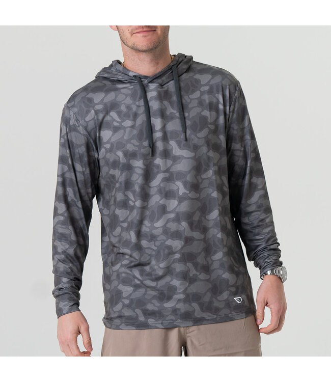 Performance Hoodie Stone Camo