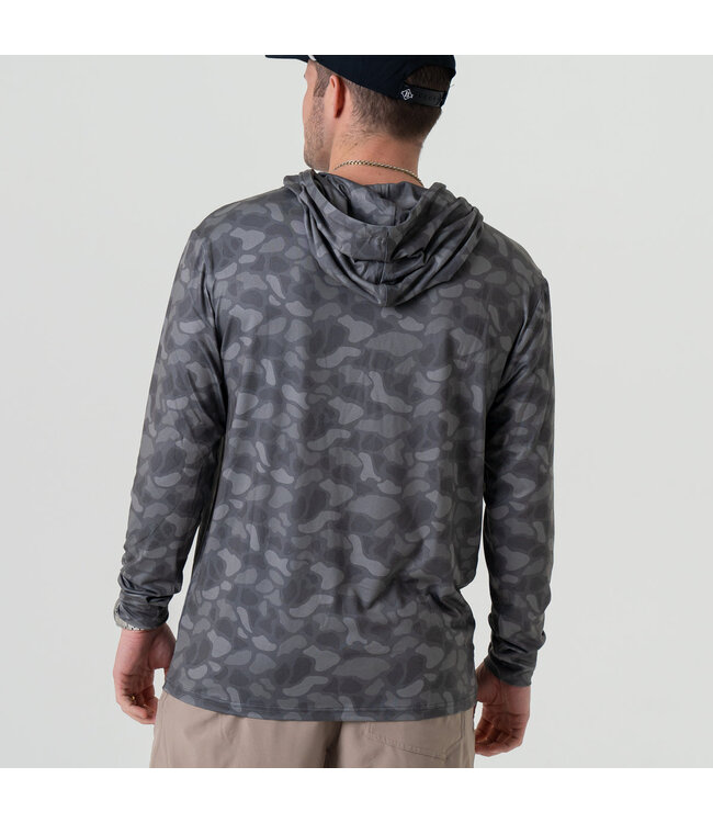 Performance Hoodie Stone Camo
