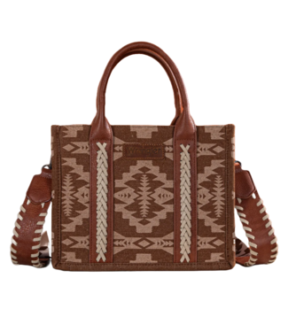 montana west Wrangler Tote Aztec Brown WG2212-8120BR