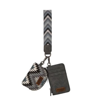 montana west Wrangler Dual Pouch Wristlet WG2211-W0051GY