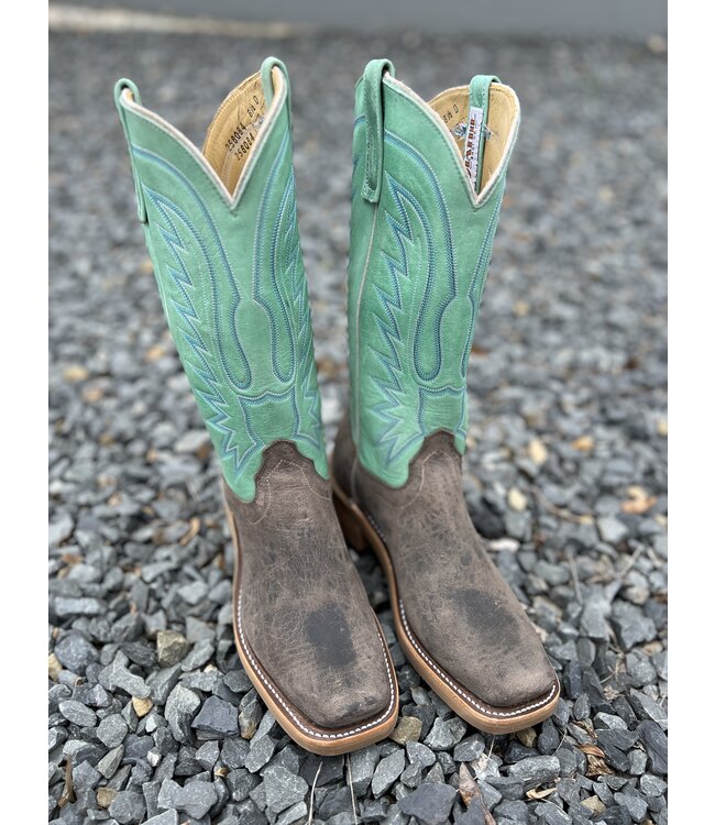 Charcoal Deer/Green Super Oil