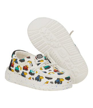 Hey Dude Wally T Trucks Ivory/Multi