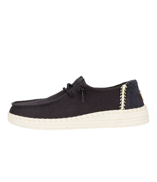 Wendy Espadrille Woven Black