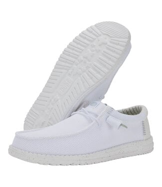 Hey Dude Wally Stretch Canvas White