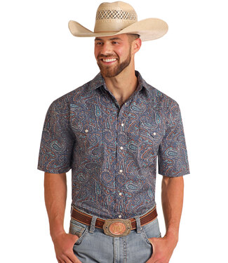 Panhandle Slim RMN3S05669 SS Snap Light Navy