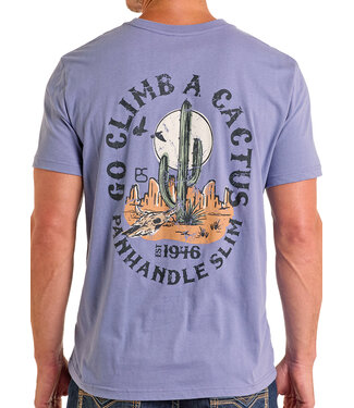 Panhandle Slim PU21T06595 Indigo Graphic Tee