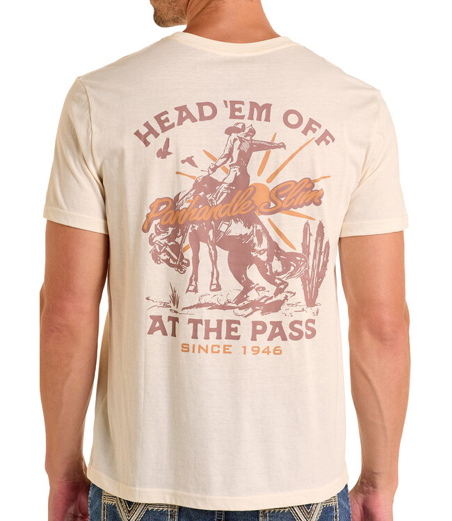 PU21T06598 Graphic Tee Natural