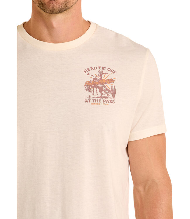 PU21T06598 Graphic Tee Natural