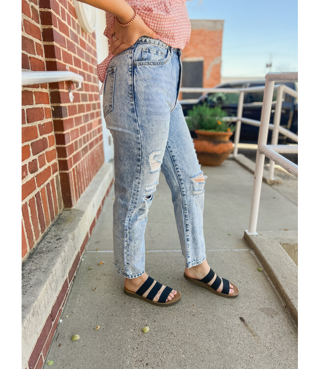 Beverly Clear Sky Straight 90's V2310