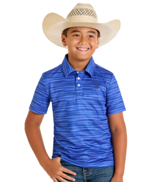 Panhandle Slim BB51T06606 Striated Polo Royal