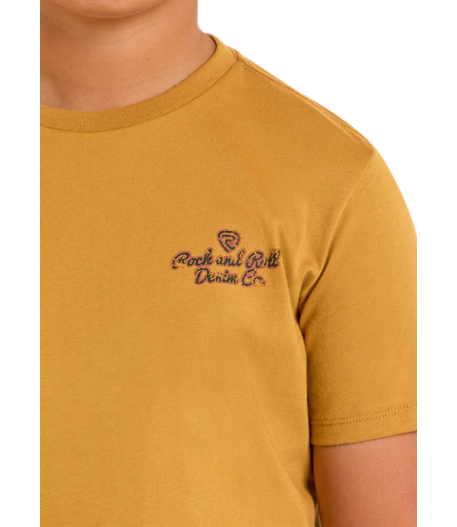 BB21T06786 RR Denim Co Tee Gold