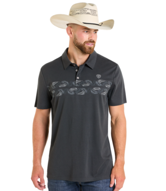 Panhandle Slim BM51T06612 Palm Border Polo