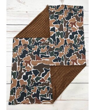 sassy kids palace Baby Brown Camouflage Print Blanket