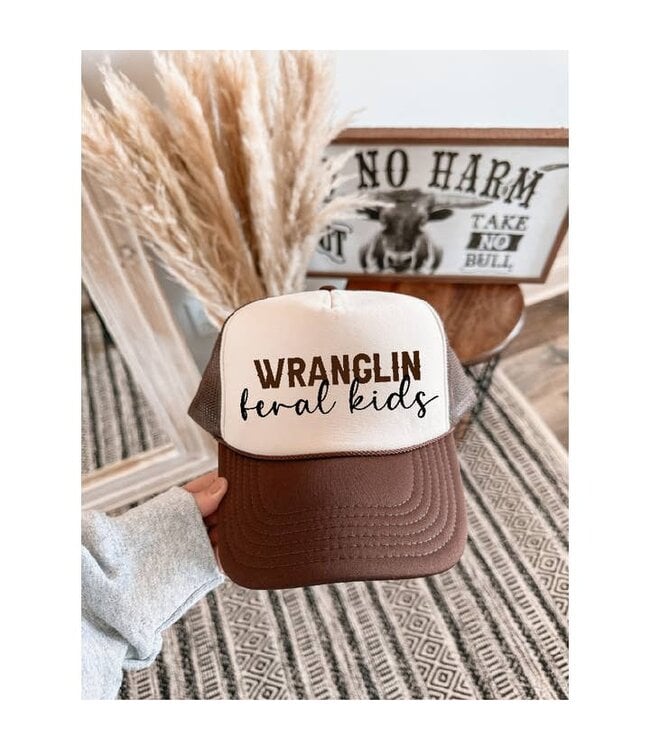 Wranglin Feral KidsTrucker Hat