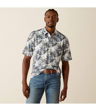 Ariat Intl 10058781 All Over Polo White TRPCL