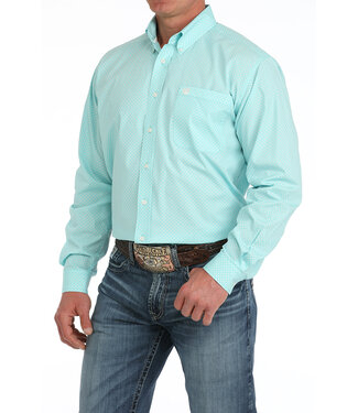 cinch MTW1105905 Mens LS Turq