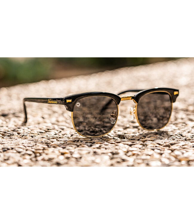 BLSK3409 Glossy Black & Gold Brooklines