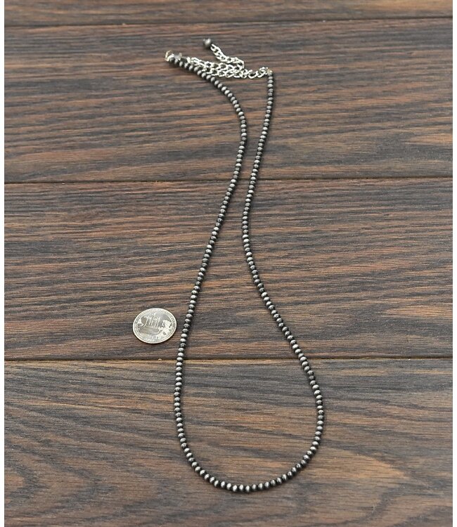 26" Navajo Bead Necklace 3287