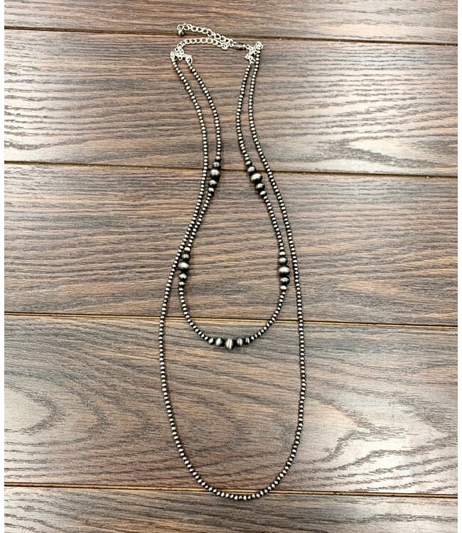 30" Navajo Bead Necklace 4032