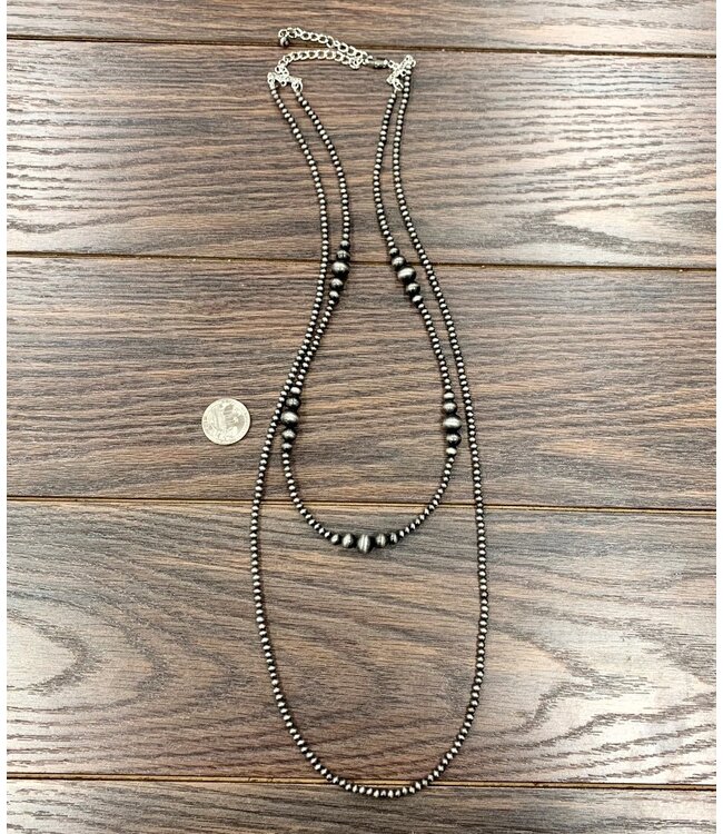 30" Navajo Bead Necklace 4032