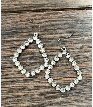 isac Arrowhead Crystal Earrings 3741