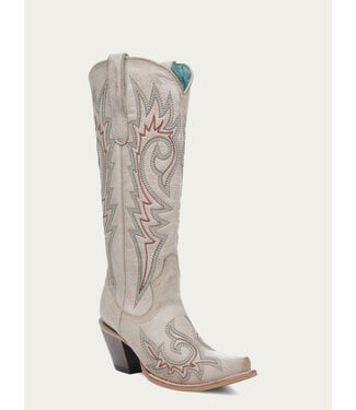 Corral Boot Co Z5371 Bone Embroidery