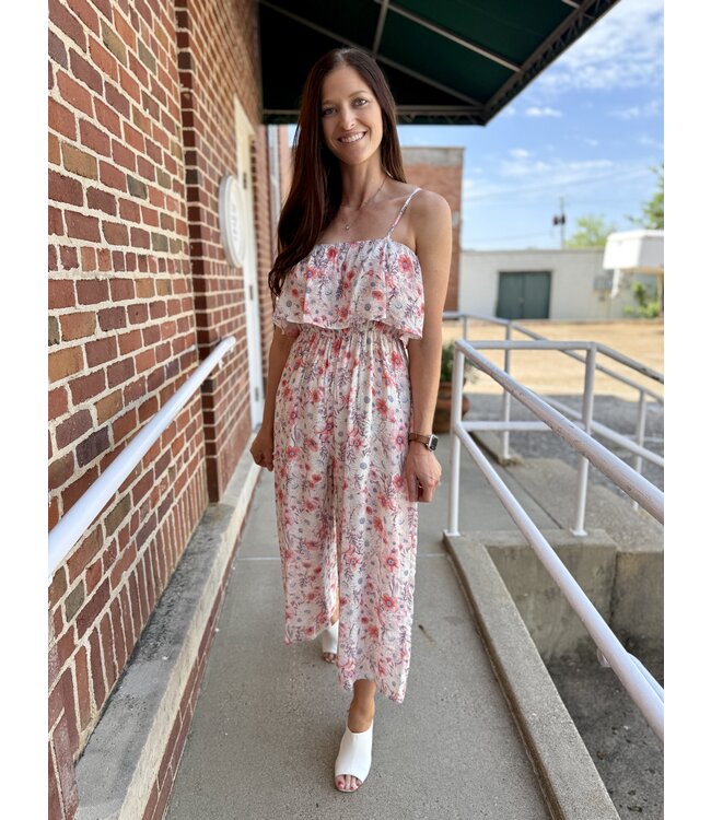 Cold Shoulder Jumpsuit E333