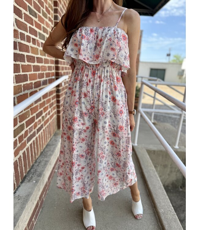 Cold Shoulder Jumpsuit E333