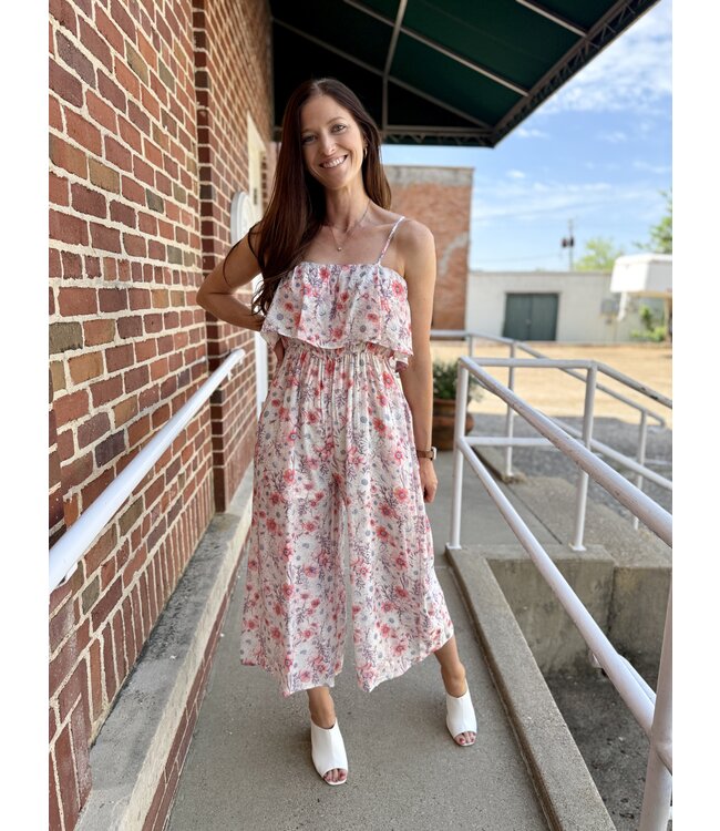 Cold Shoulder Jumpsuit E333