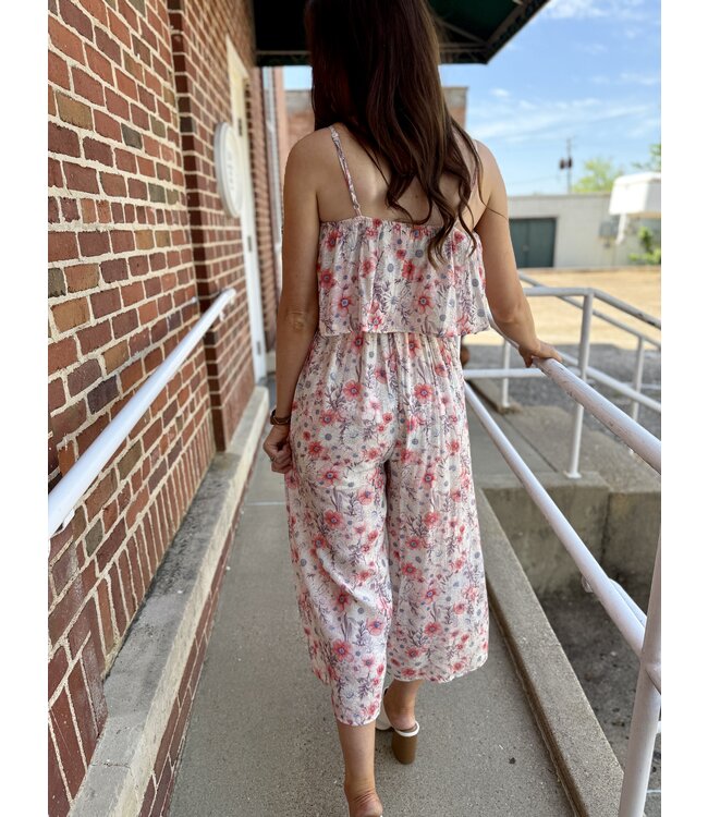 Cold Shoulder Jumpsuit E333