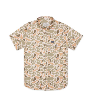 Burlebo Performance Button Up Venado Camo