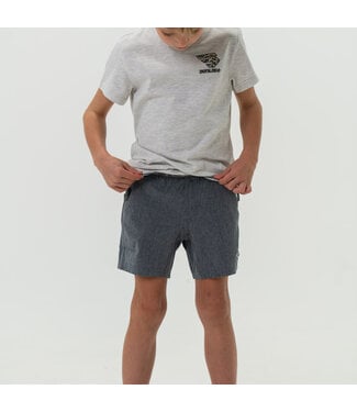 Burlebo Youth Athletic Short Grizzly Grey