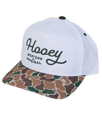 Hooey 2560T-WHCA OG White/Camo Trucker