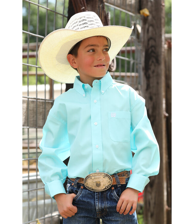 MTW7060382 Boys LS Turquoise