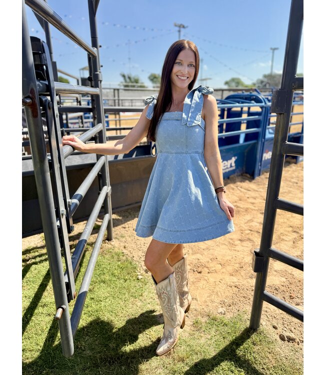 So Me The Laramie Denim Dress JD1154