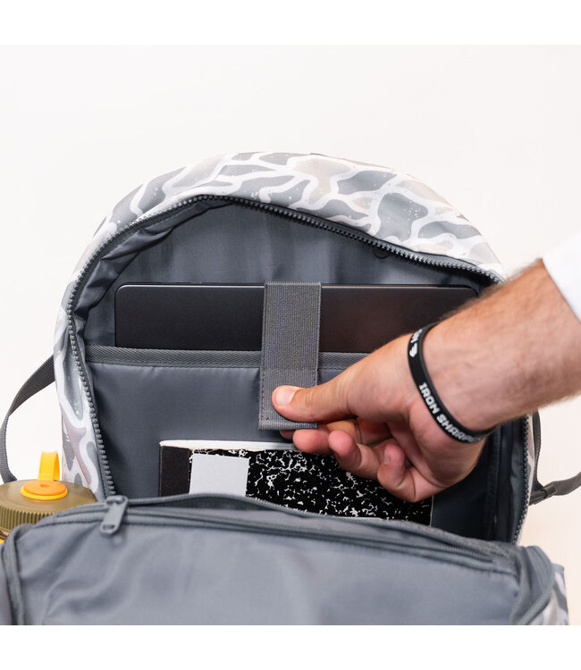 White Camo Backpack