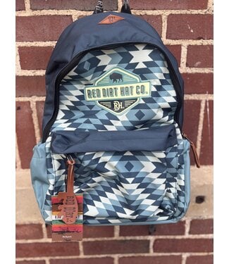 Red Dirt Hat Co RDHC Backpack Green Aztec