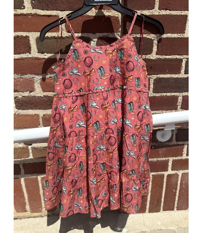 BGD0R06274 Conversational Print Dress