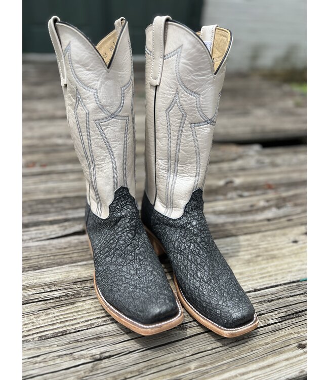 Denim Smooth Ostrich