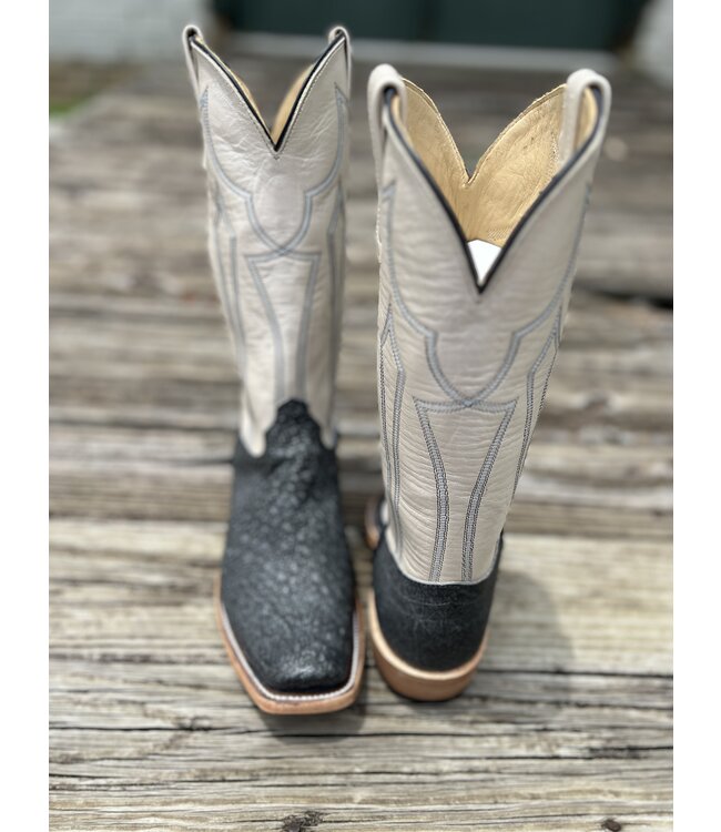 Denim Smooth Ostrich