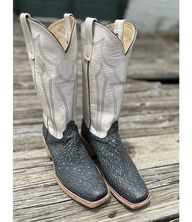 Denim Smooth Ostrich