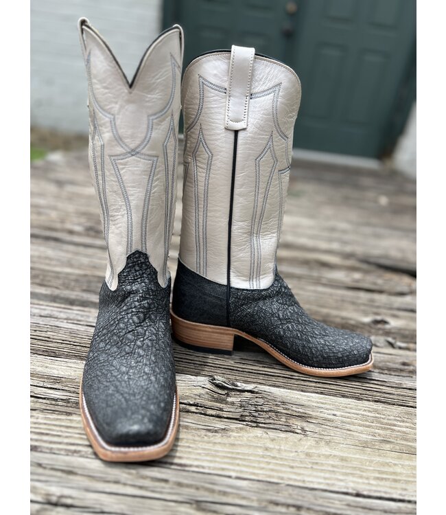 Denim Smooth Ostrich