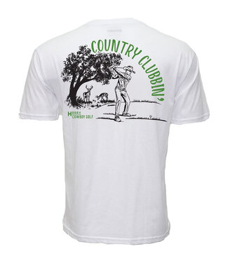 Hooey HT1906WH Country Clubbing Tee