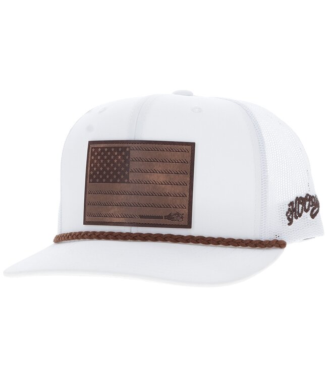 2510T-WH Liberty Roper White Trucker