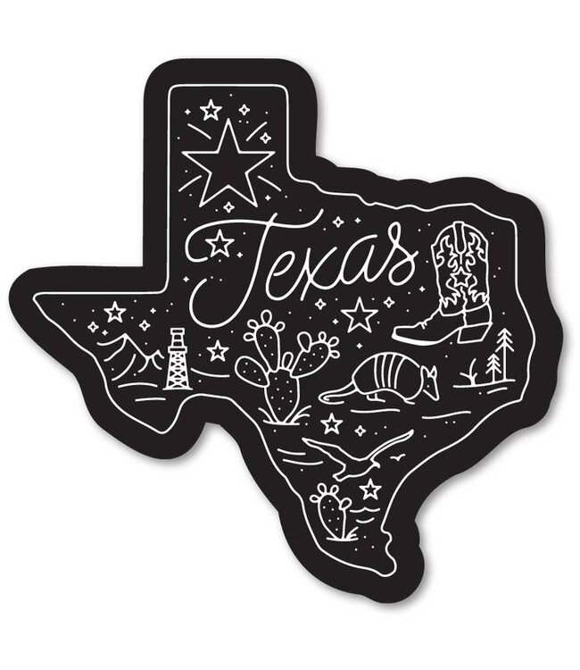 Around Texas Decal