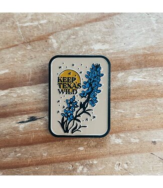 Made In Texas Co. Keep Texas Wild Enamel Pin