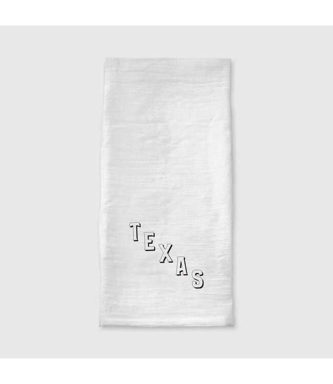 Texas Slide Dish Towel